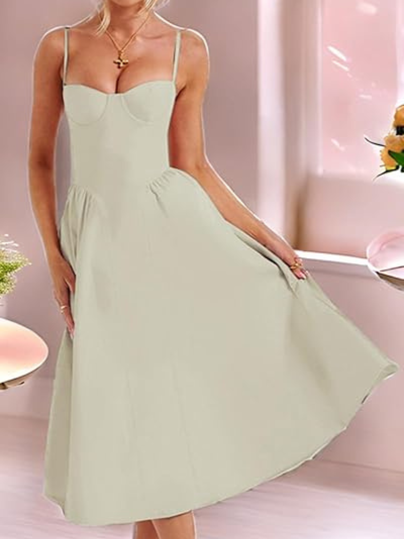Robe Sexy Dos Nu Cintrée