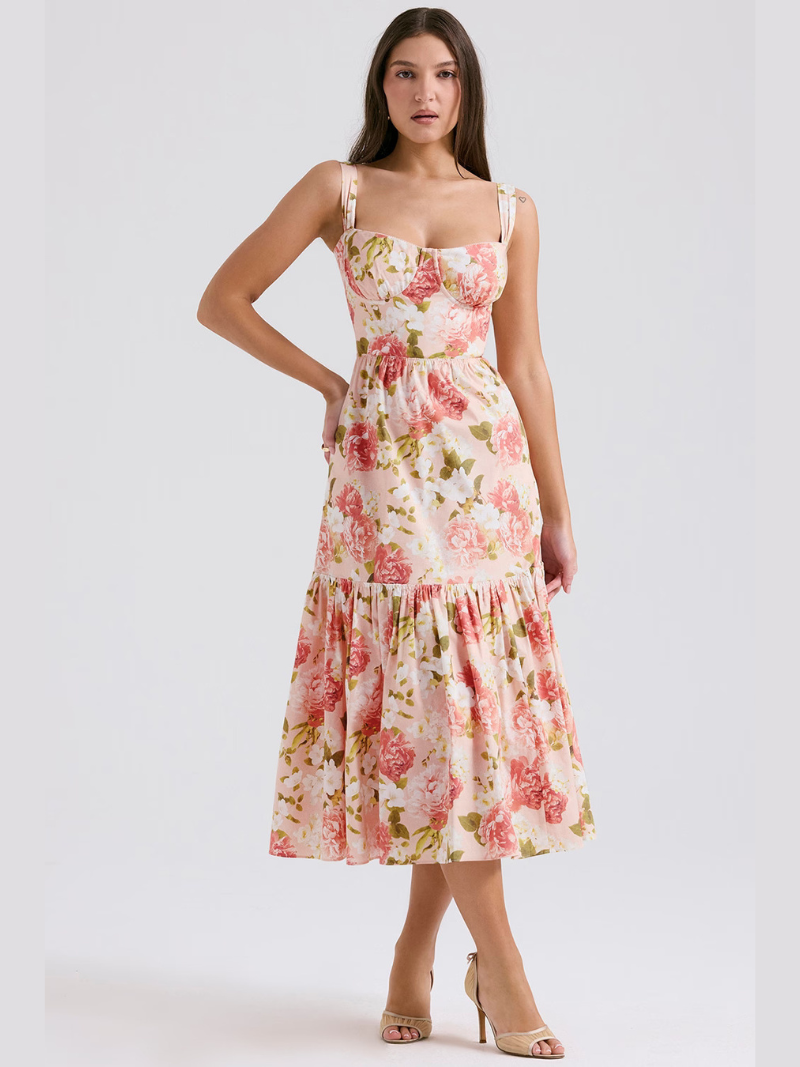 Robe Élégance Sans Manches Femme