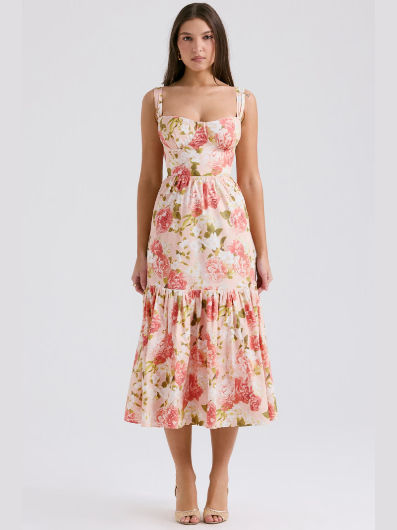 Robe Élégance Sans Manches Femme