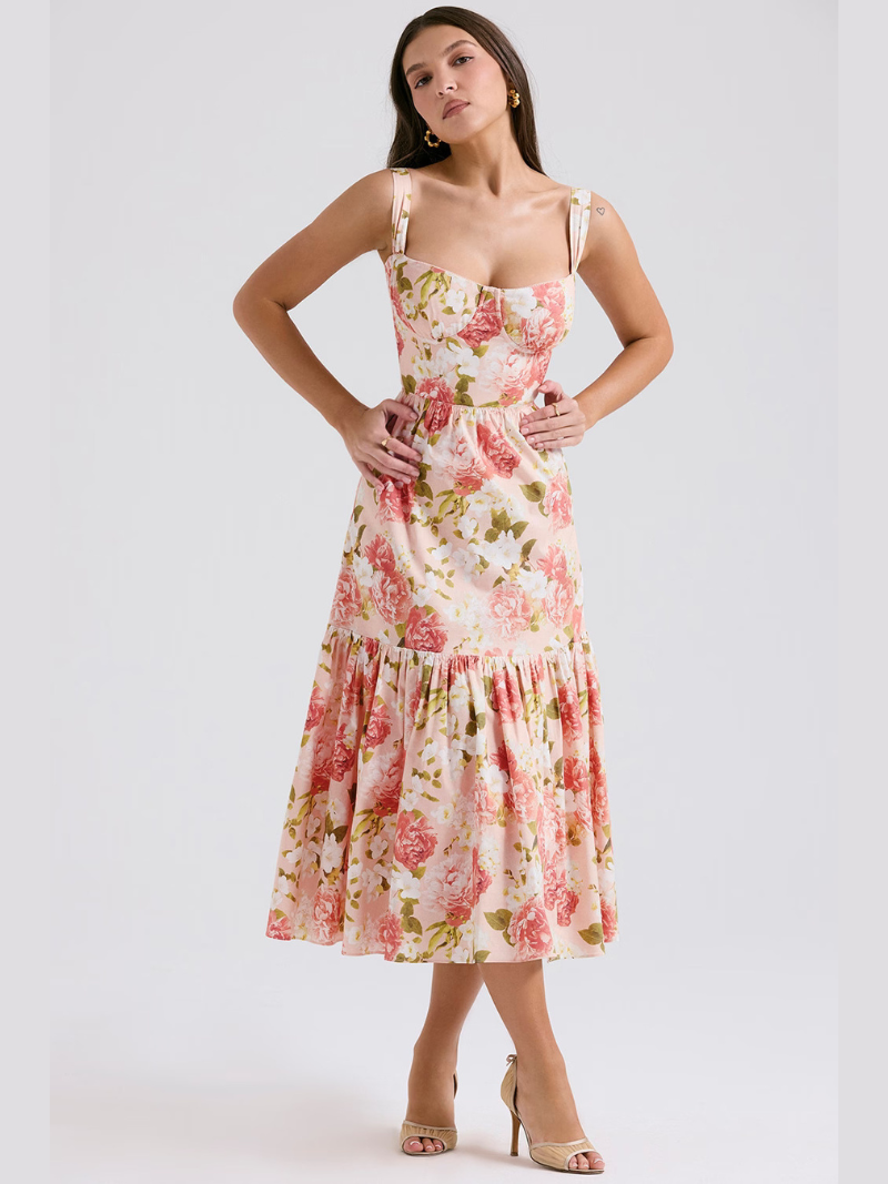 Robe Élégance Sans Manches Femme