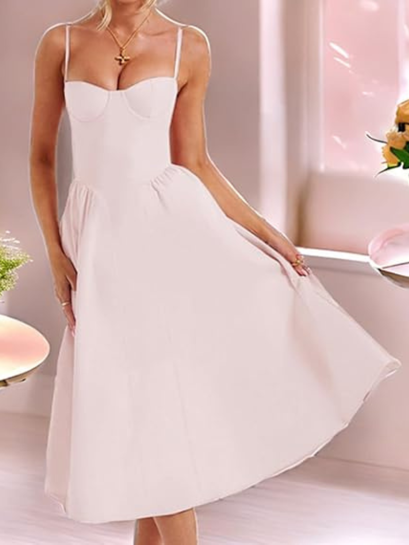 Robe Sexy Dos Nu Cintrée