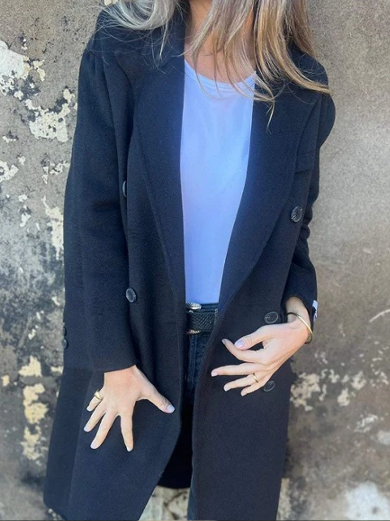 Manteau long femme chic et moderne