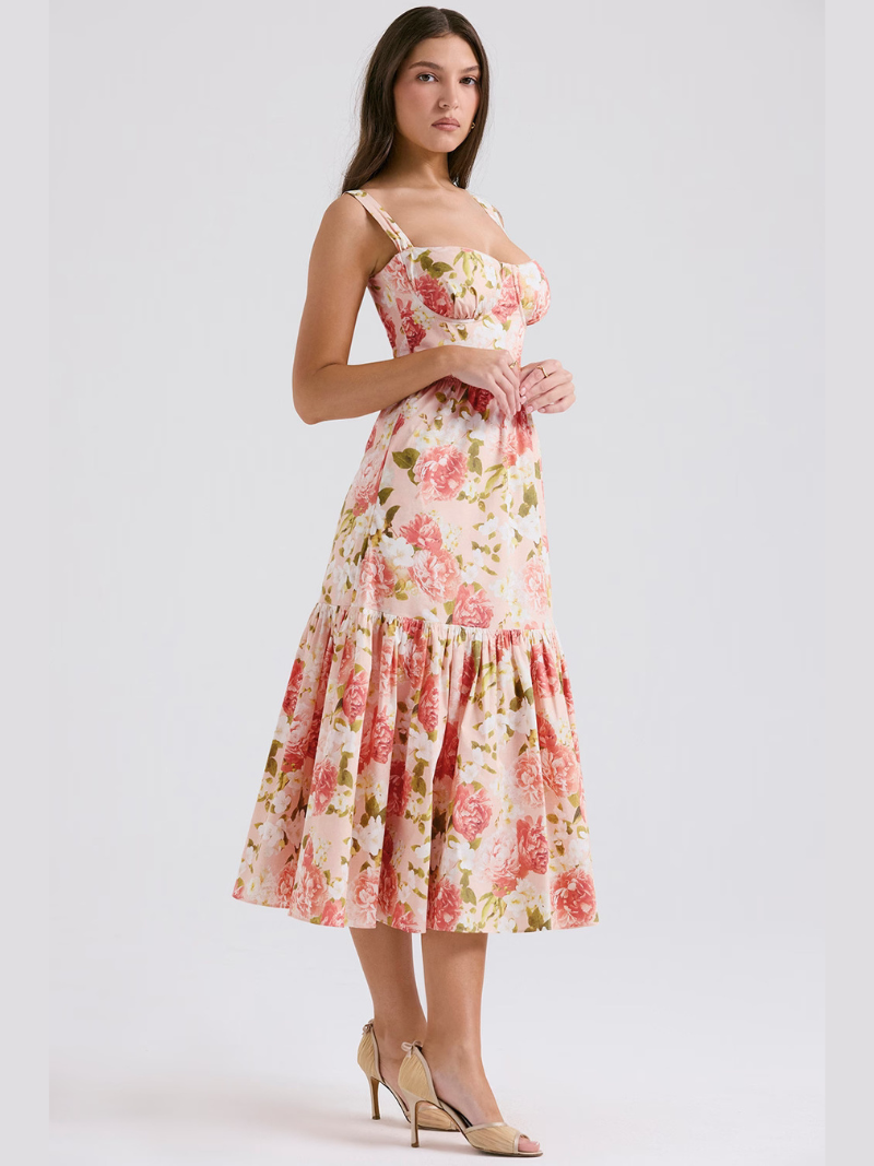 Robe Élégance Sans Manches Femme