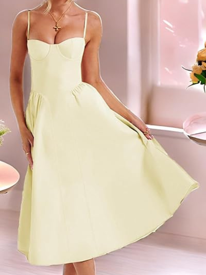 Robe Sexy Dos Nu Cintrée