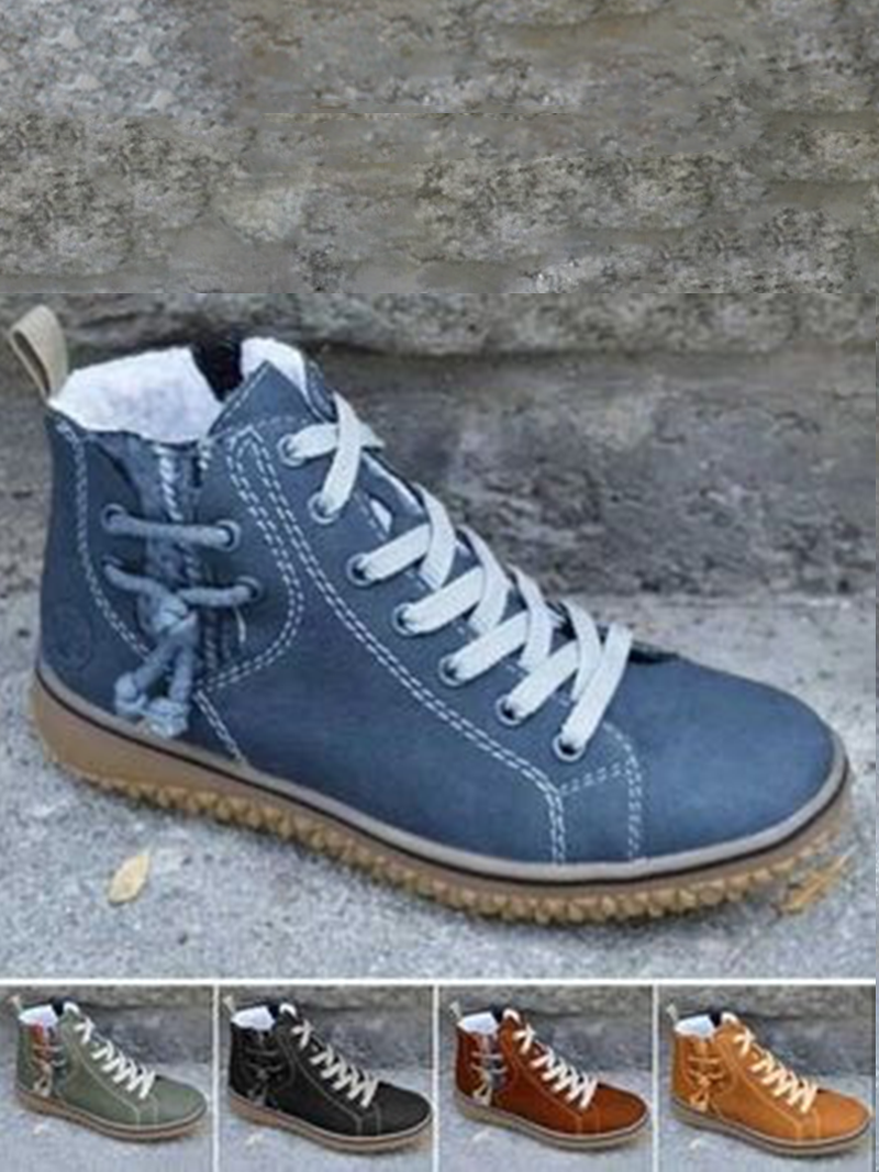 Baskets Montantes Chaudes et Confortables