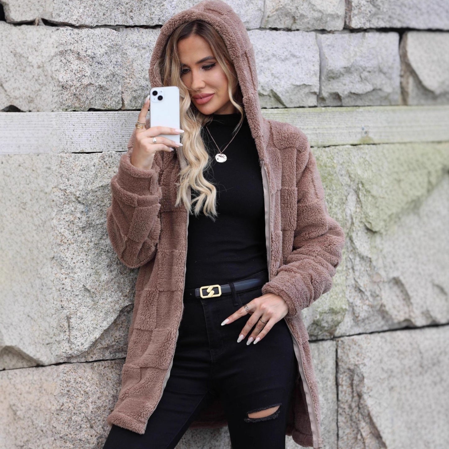 Manteau Cardigan Femme