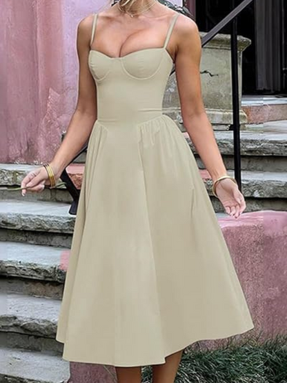 Robe Sexy Dos Nu Cintrée