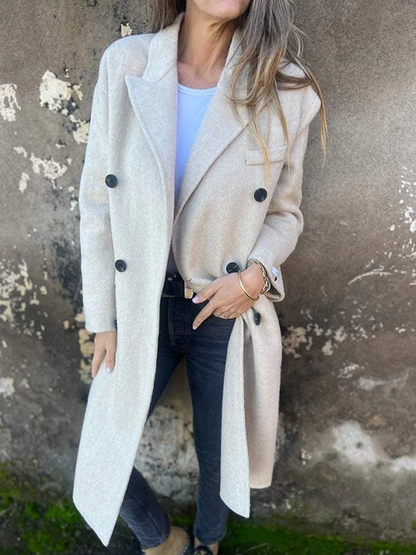 Manteau long femme chic et moderne