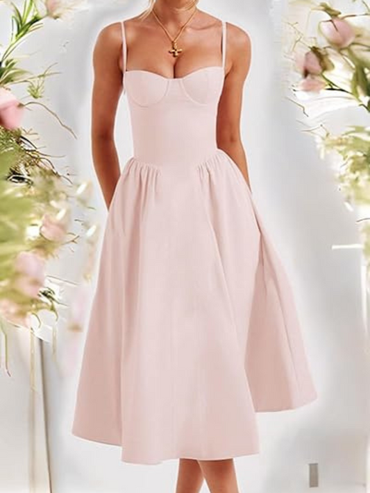 Robe Sexy Dos Nu Cintrée