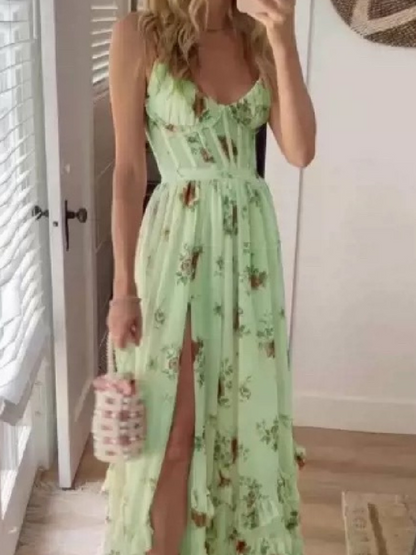 Robe Imprimée Décontractée Femme