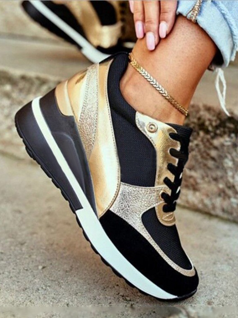Women's Comfort Wedge Sneakers
