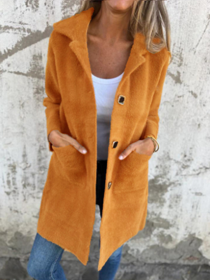 Manteau long chic et confortable