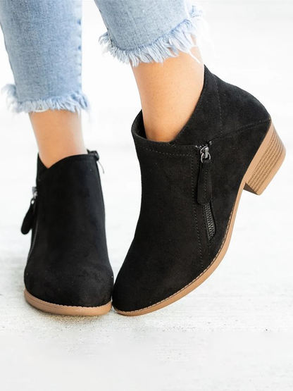 Bottines confort chic
