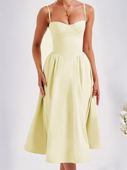 Robe Sexy Dos Nu Cintrée