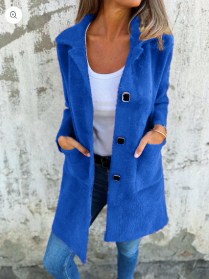 Manteau long chic et confortable