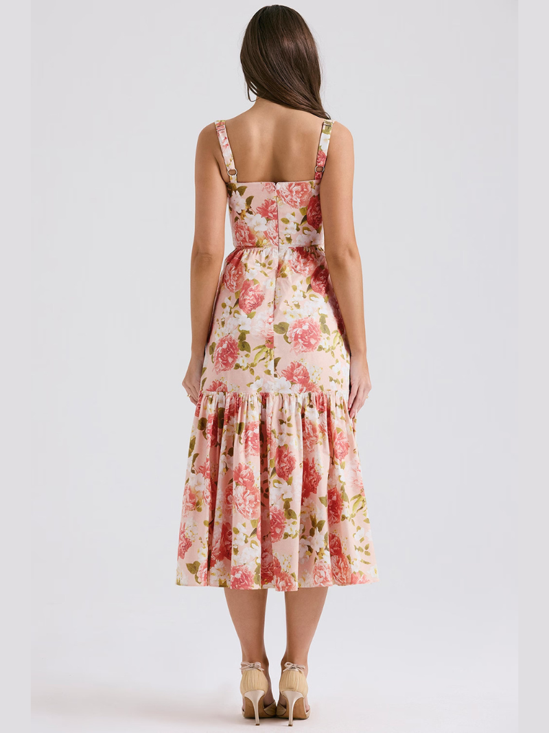 Robe Élégance Sans Manches Femme