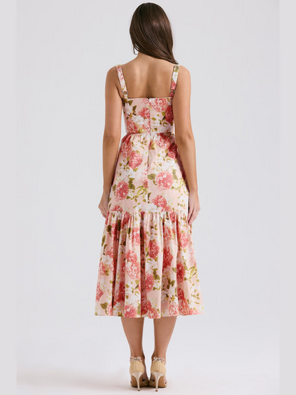 Robe Élégance Sans Manches Femme