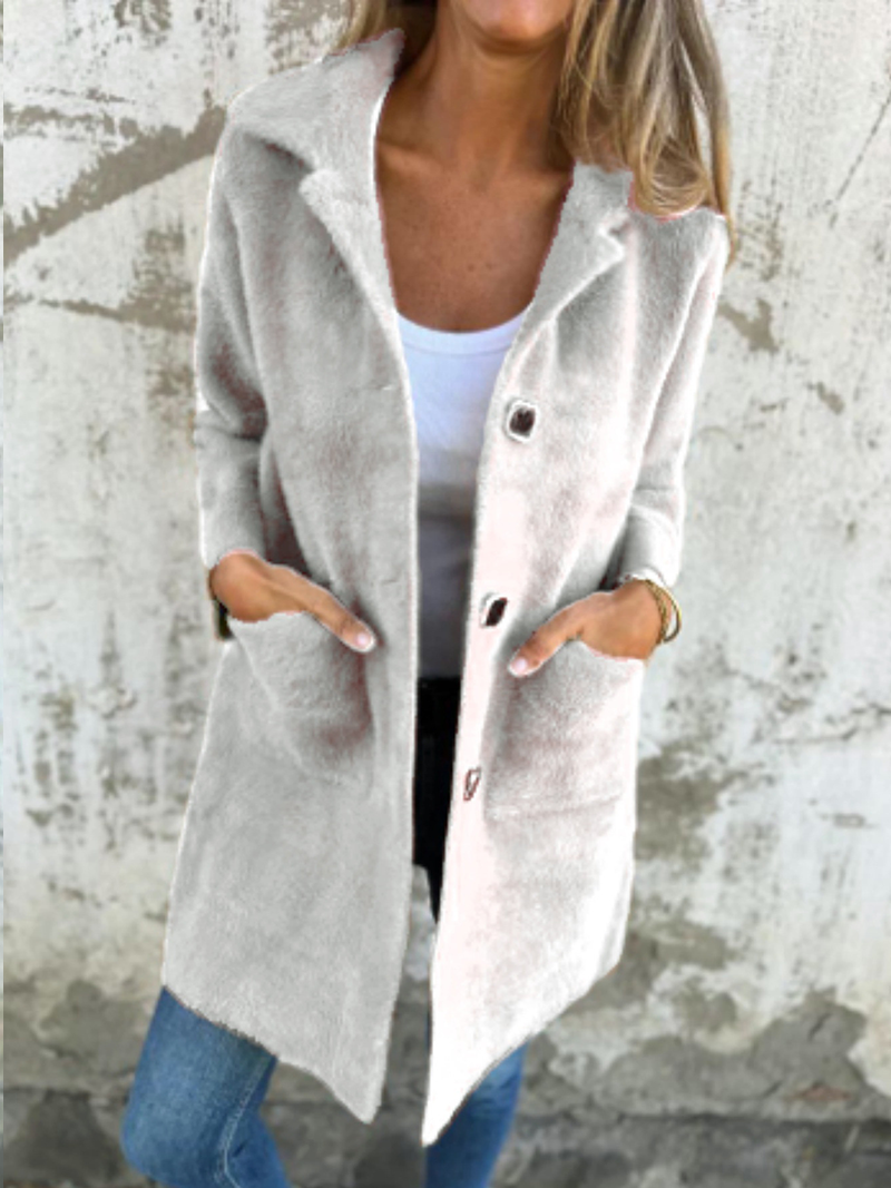 Manteau long chic et confortable