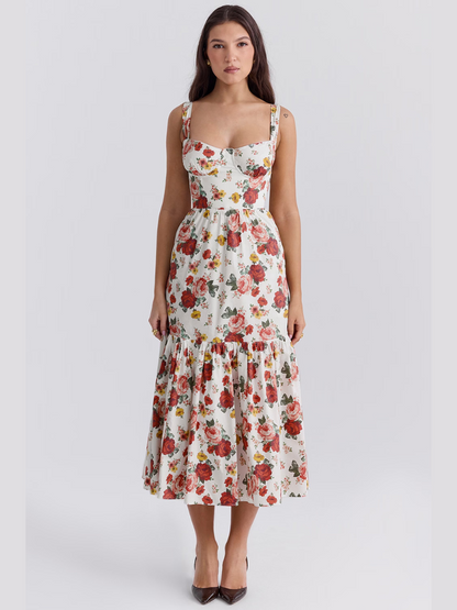 Robe Élégance Sans Manches Femme